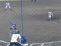 参加した小学生による紅白戦