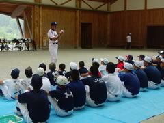 大川氏によるキャッチボールの基本