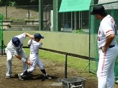 大川氏によるキャッチボールの基本